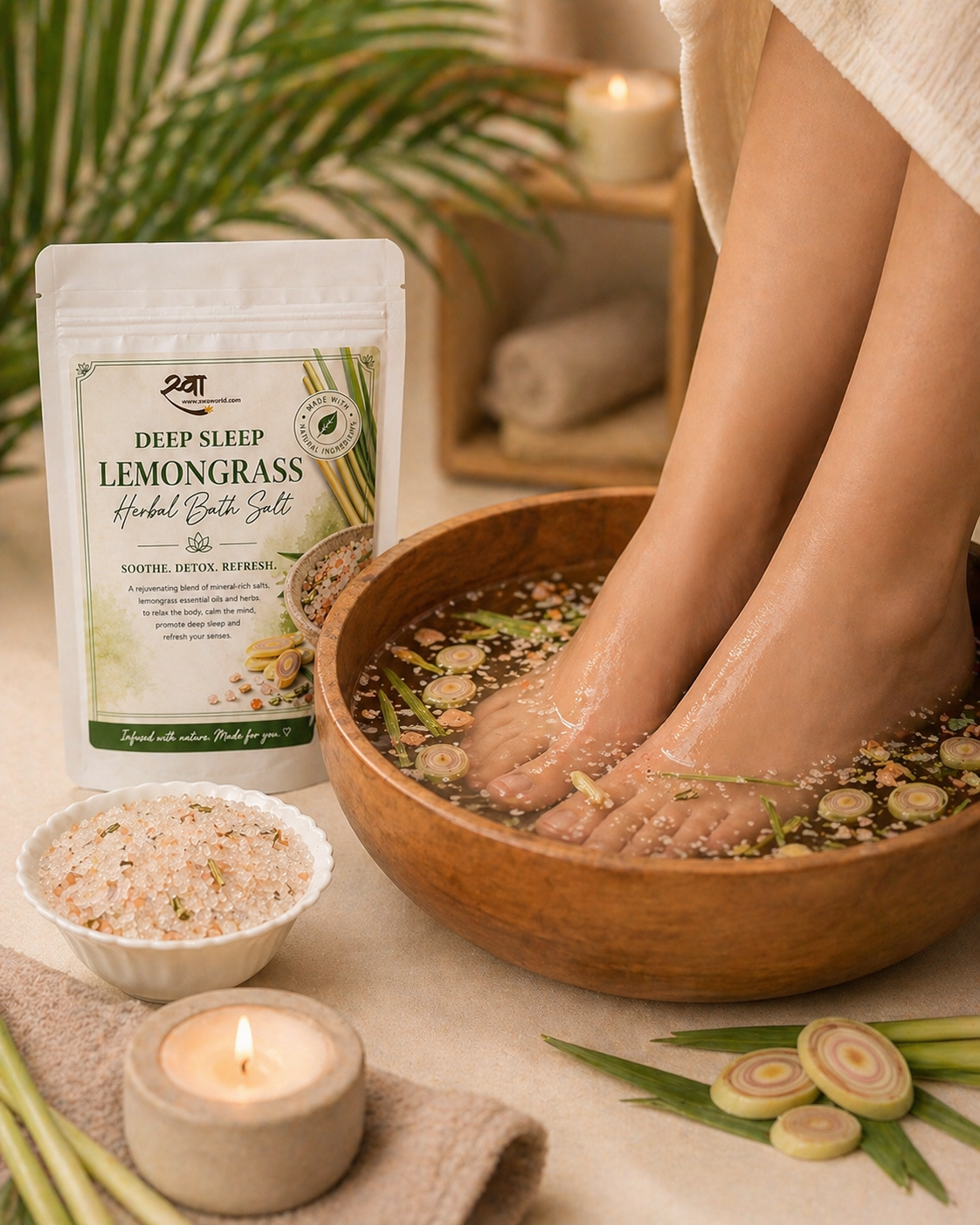 Deep Sleep Lemongrass Bath Salt