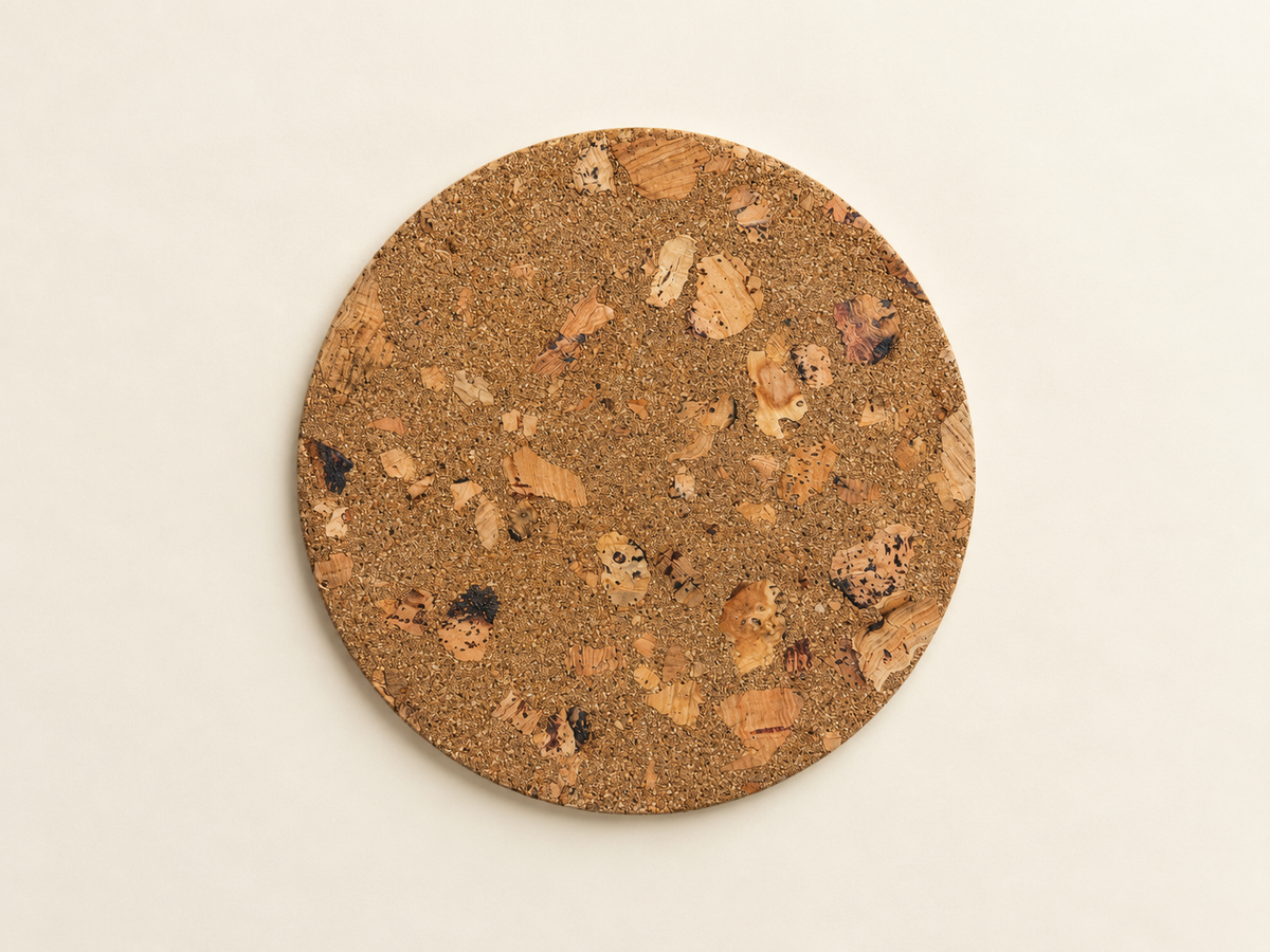 Round Cork Coasters set of 6