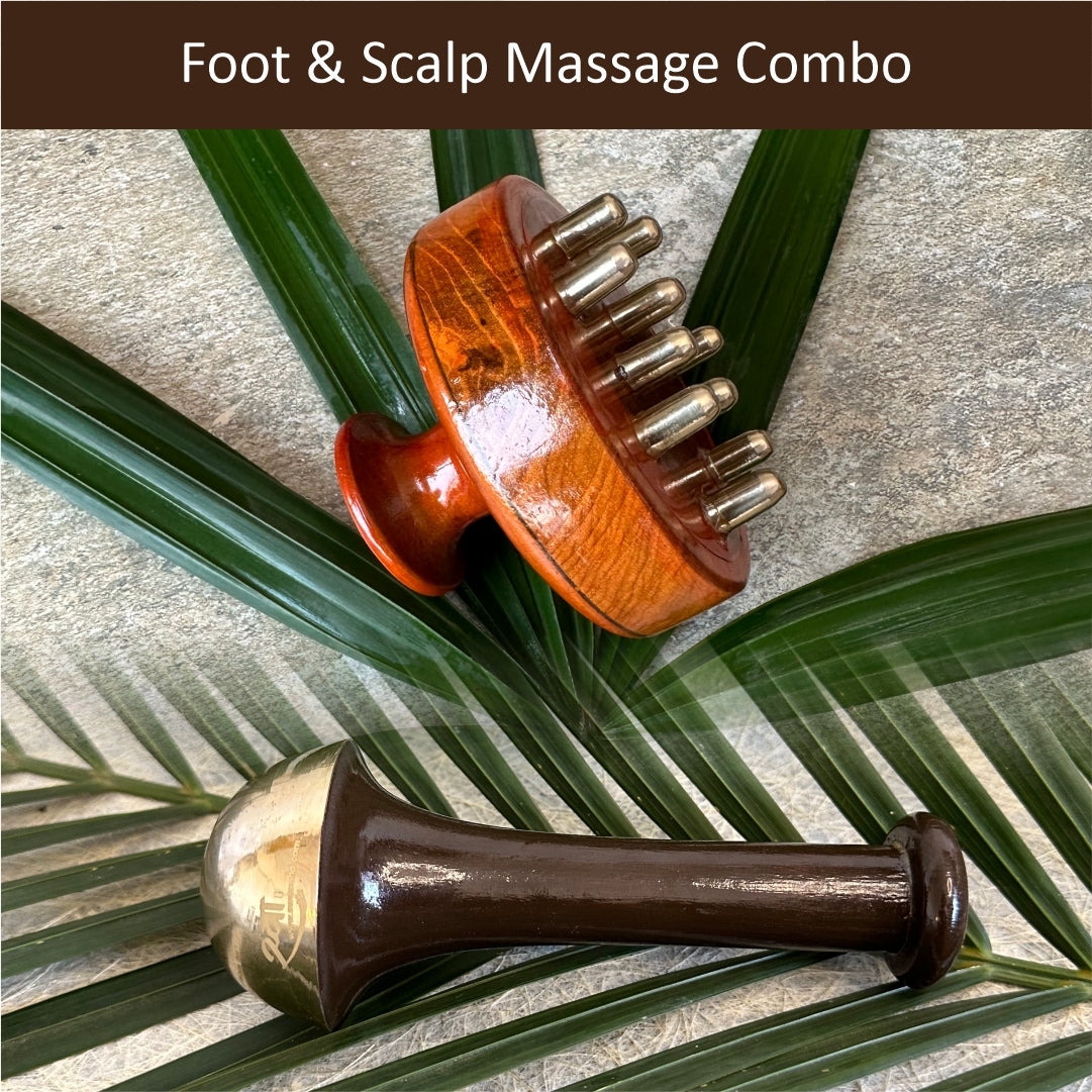 Foot & Scalp Massage Combo