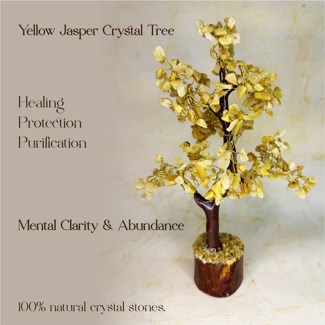 Yellow Jasper Crystal Tree
