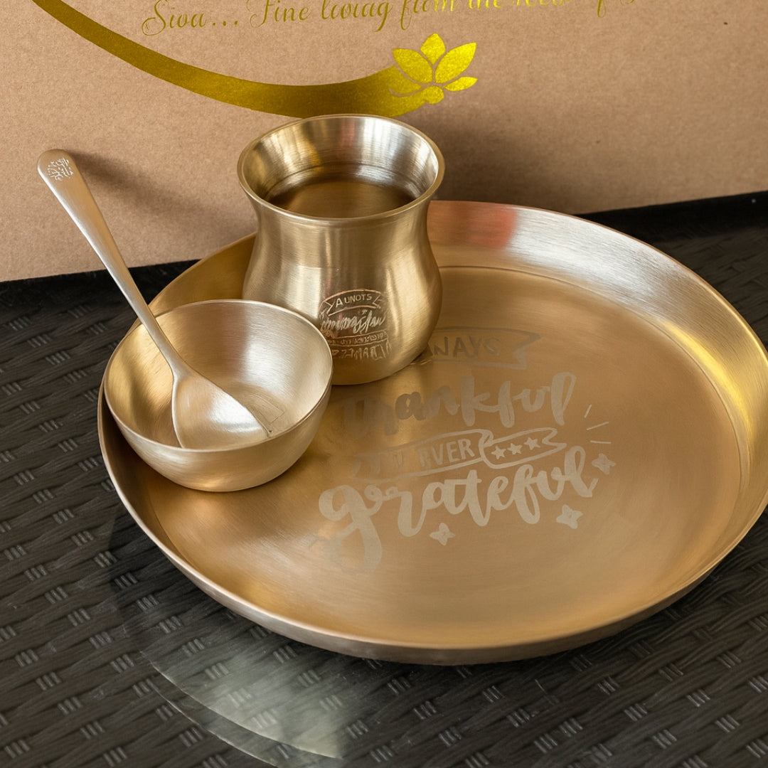 Kids Gratitude Dinner Set