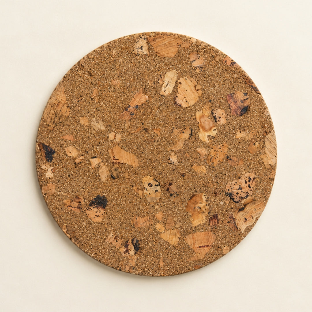 Round Cork Table Mats Set of 4