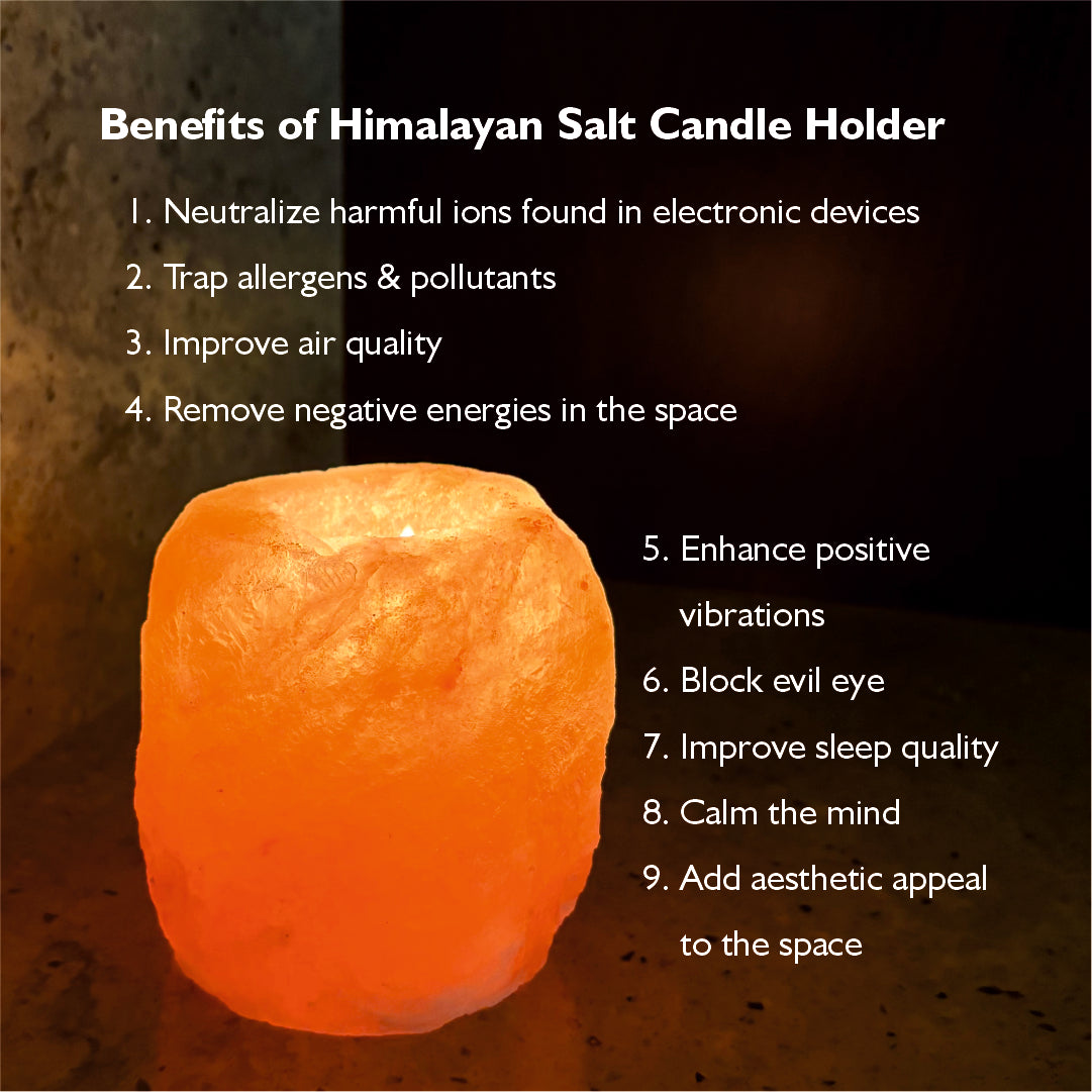 Himalayan Salt Candle Holder