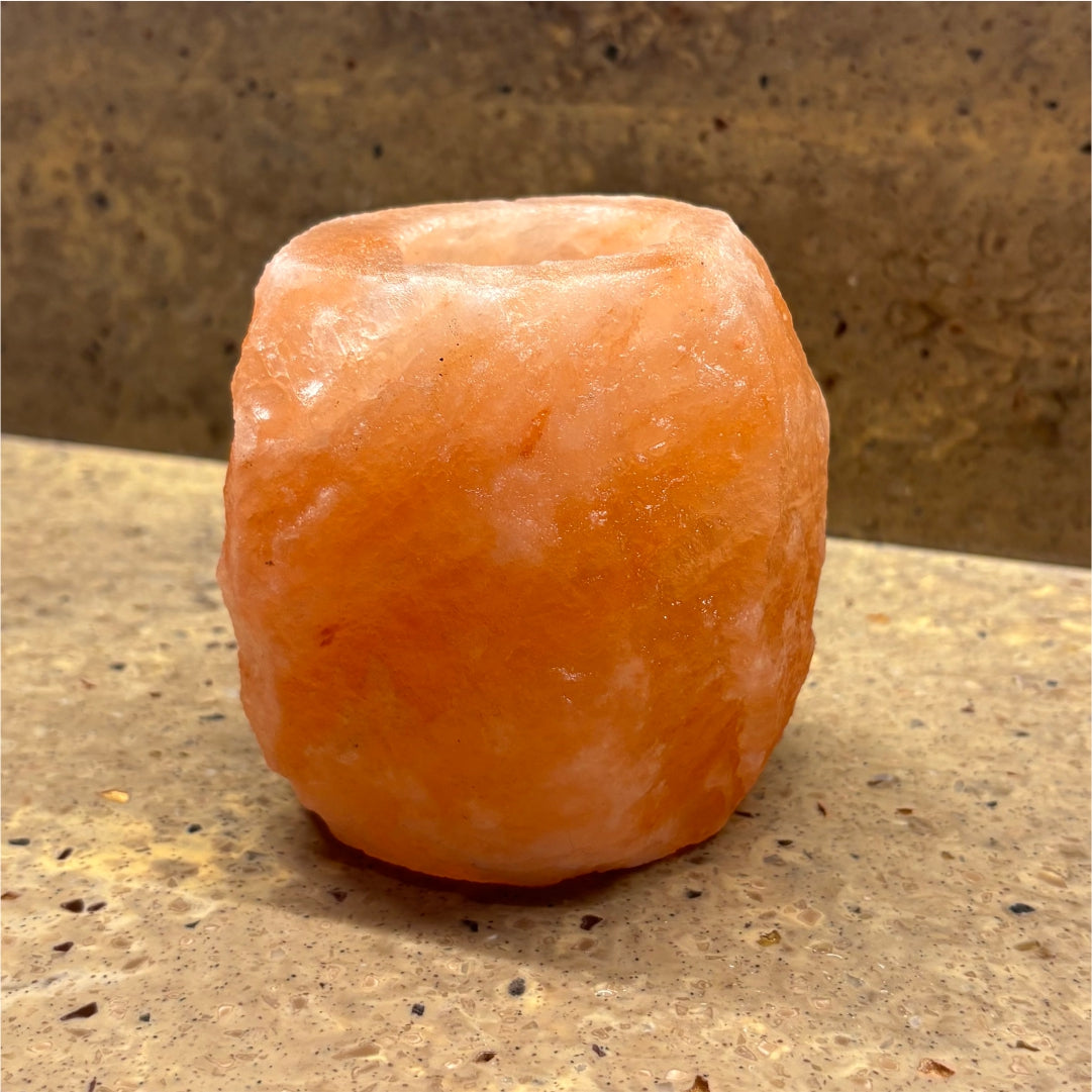 Himalayan Salt Candle Holder