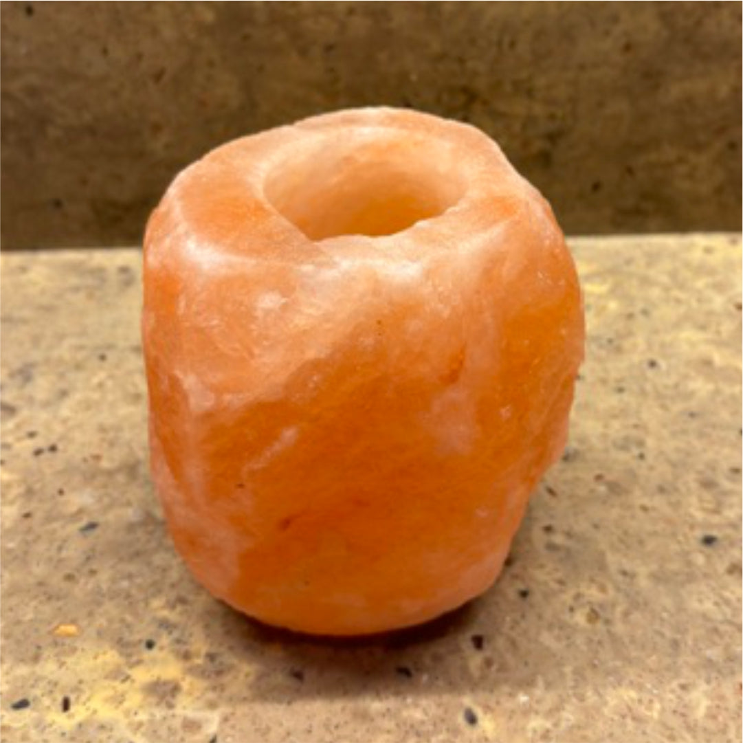 Himalayan Salt Candle Holder