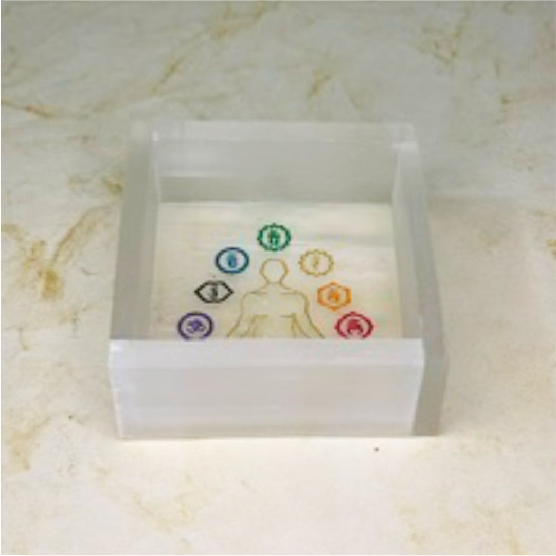 Selenite Tray Square