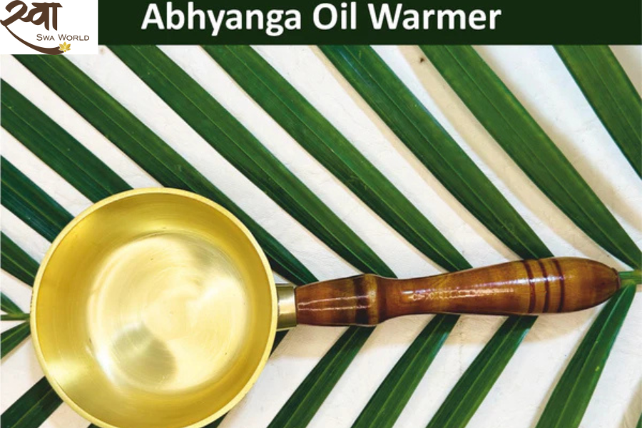 Abhyanga Oil Warmer – Safe, Elegant & Ayurvedic