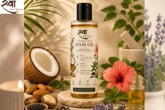 14 Powerful Ingredients Behind Swa’s Nourish & Grow Hair Oil