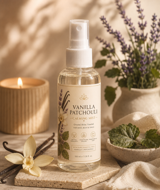 Vanilla Patchouli Calming Mist