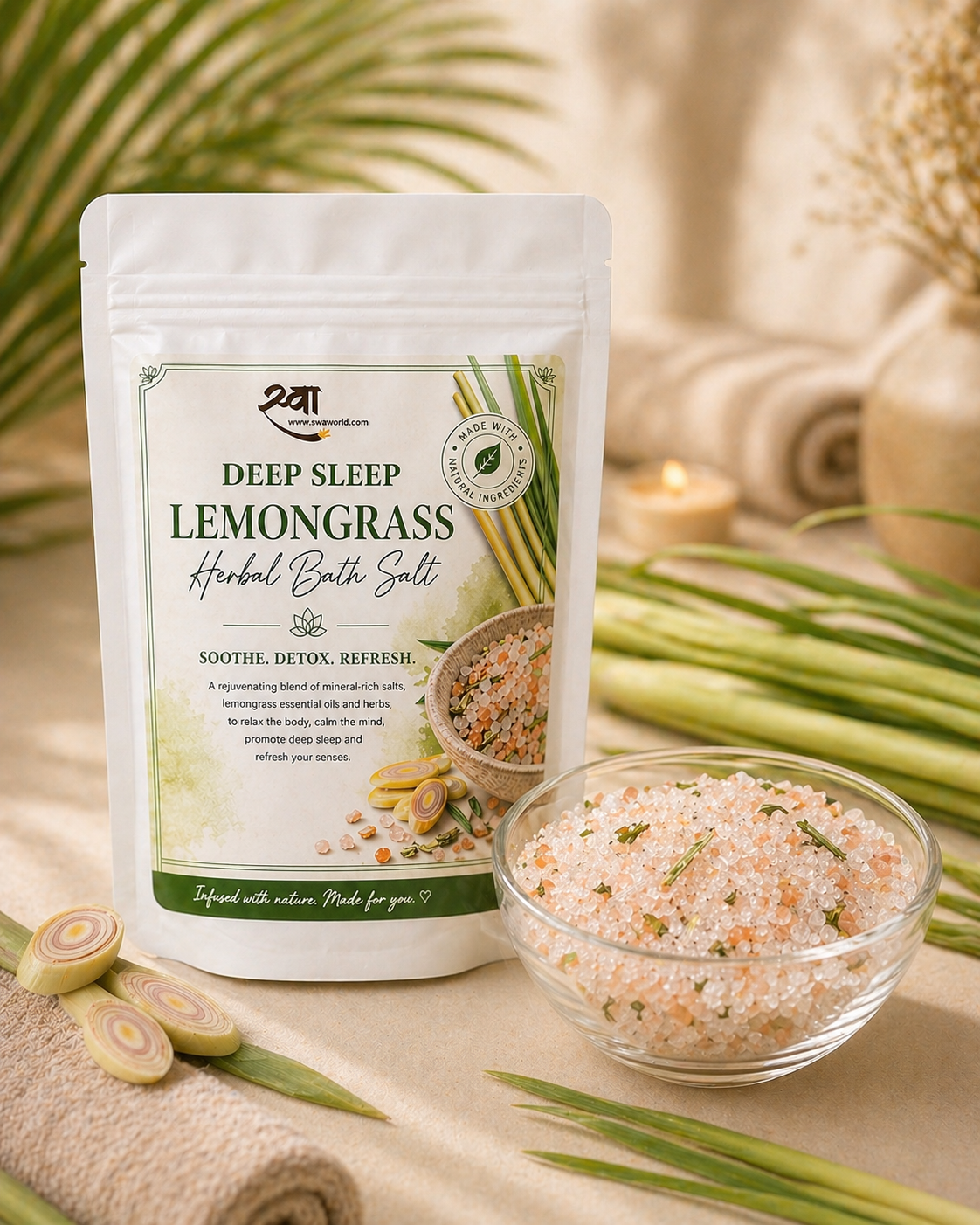 Deep Sleep Lemongrass Bath Salt