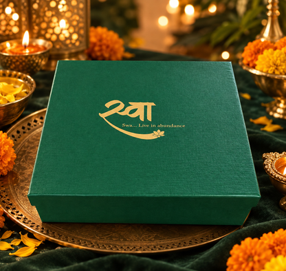 Gift Set Bronze-SAMATTVA Set of 3 Serving Plates