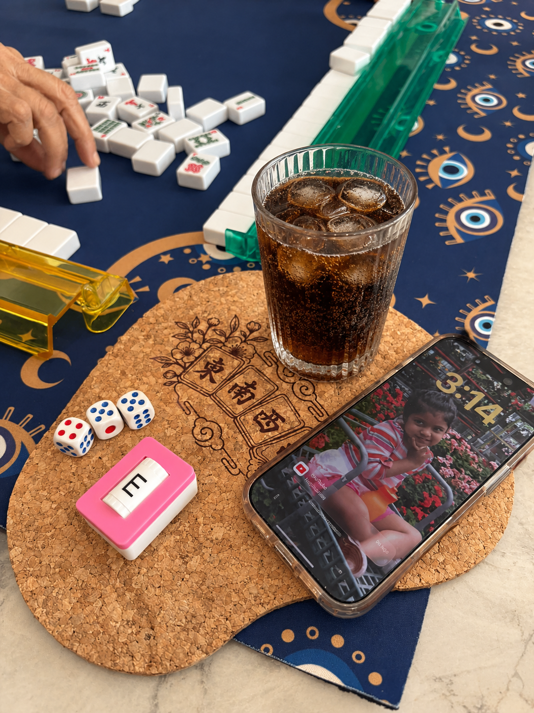 Mahjong Players Essentials Mats, Set of 4