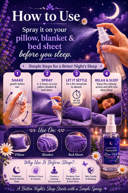 Lavender Chamomile Sleep Mist