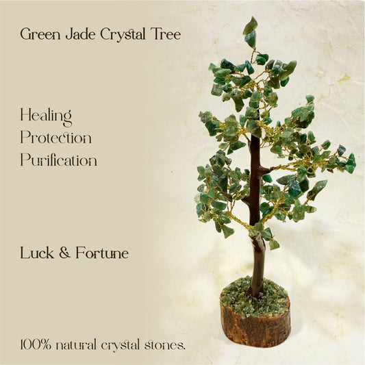 Green Jade Crystal Tree