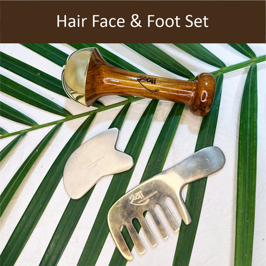 Hair Face Foot Set