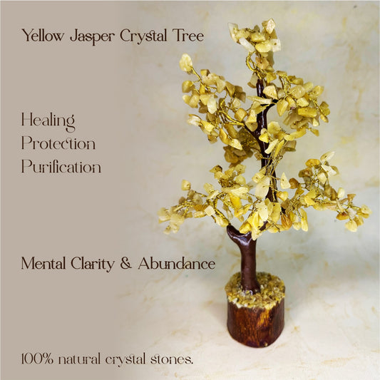 Yellow Jasper Crystal Tree