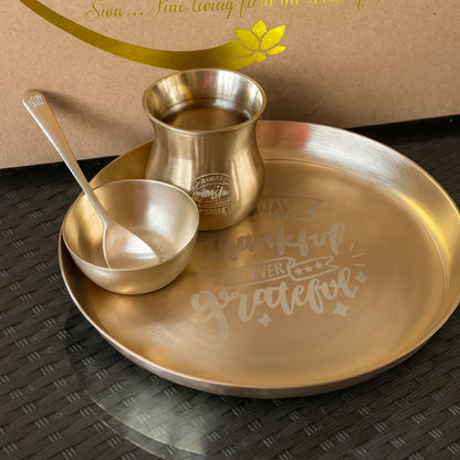 Kids Gratitude Dinner Set