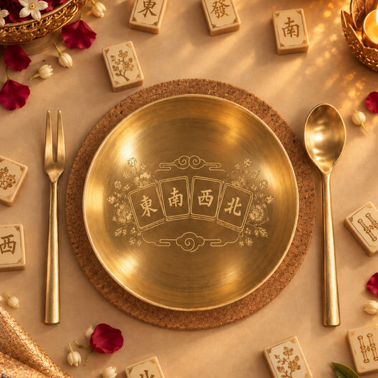 Gift Set Bronze-Mahjong Winds Tapas Set