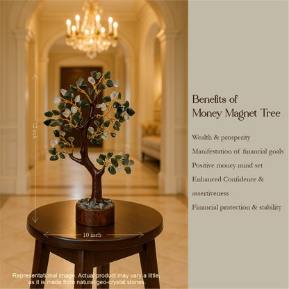 Money Magnet Crystal Tree