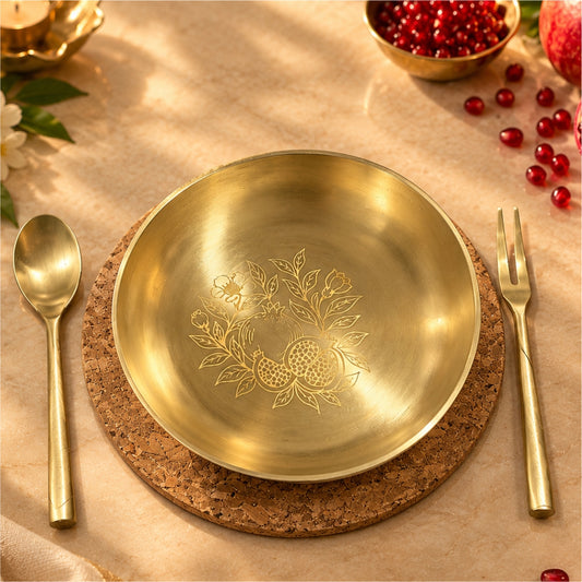 Gift Set Bronze-ANAAR Fruit Plate Set