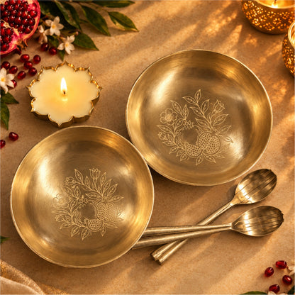 Gift Set Bronze-ANAAR Fruit Plate Set of 2