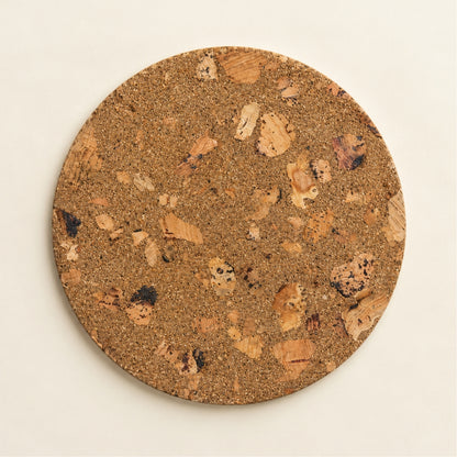 Round Cork Table Mats Set of 4