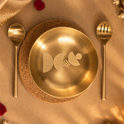 Gift Set Bronze-SAMATTVA Salad Bowl Set