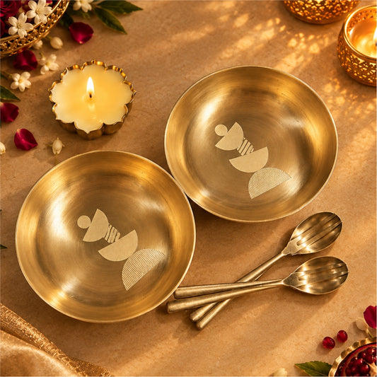 Gift Set Bronze-SAMATTVA Tapas Plate Set of 2