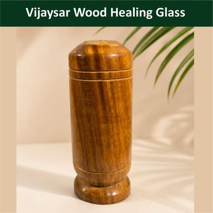 Vijaysar Wood Healing Glass