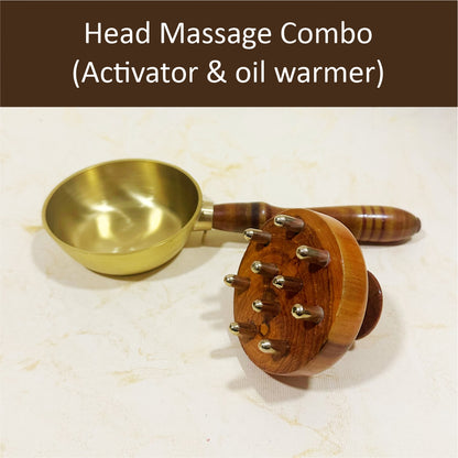 Head Massage Combo (Activator & Oil Warmer)